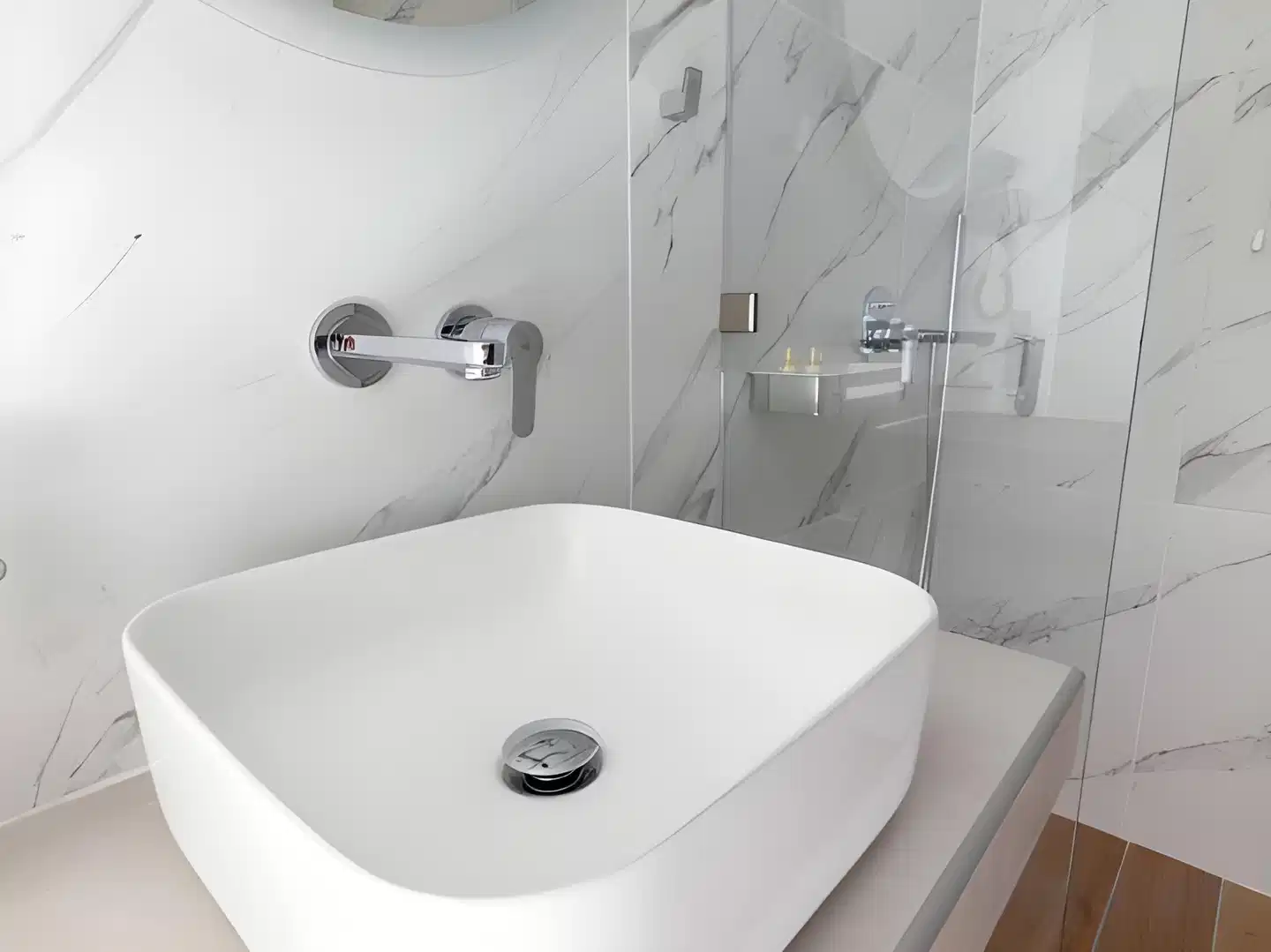 Dunlin Hotel Badezimmer