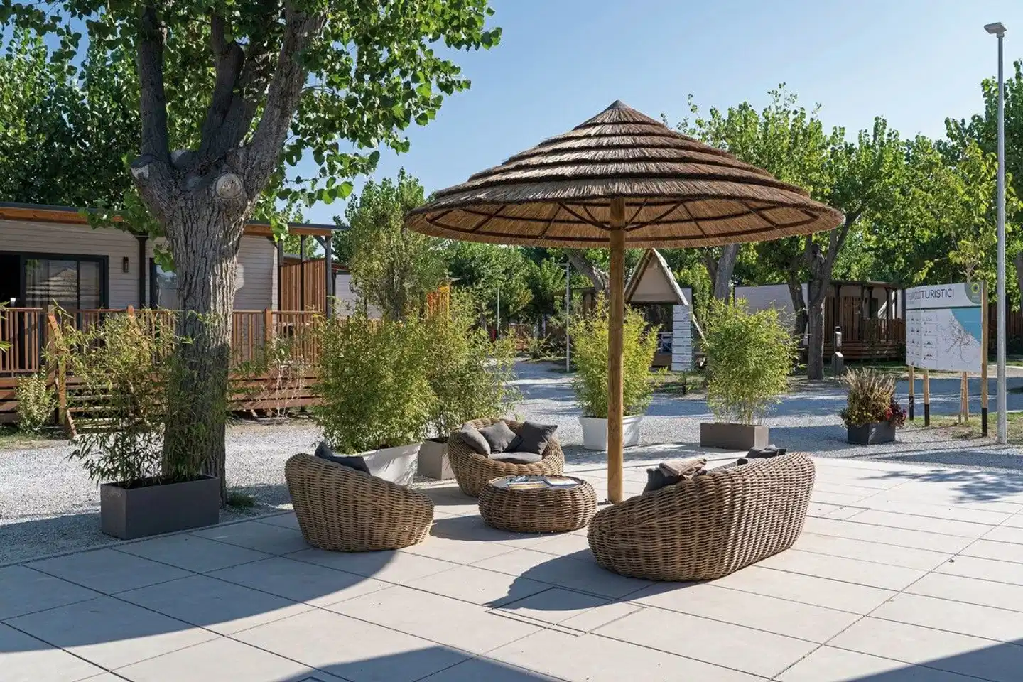 Rimini Family Resort Terrasse