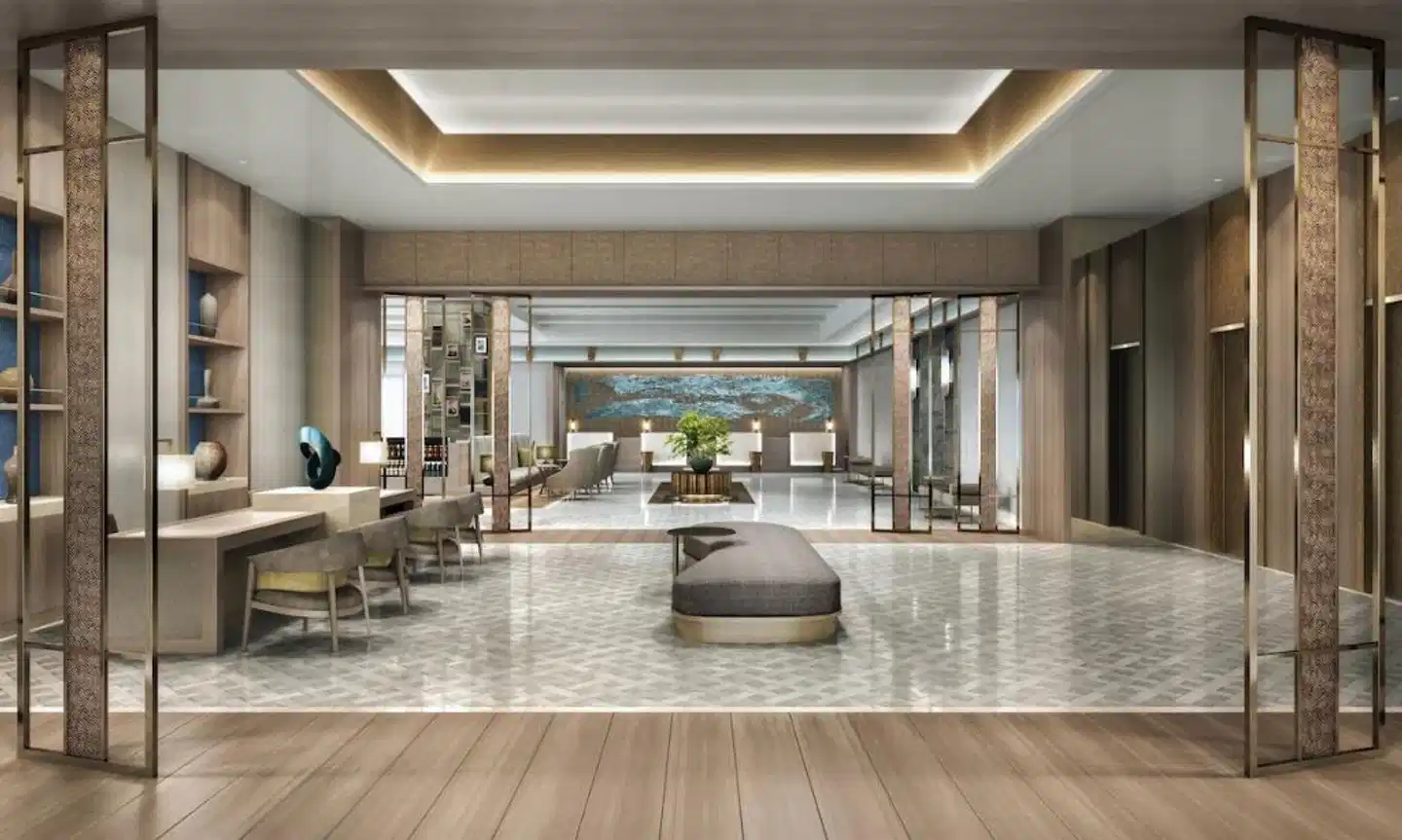 Hilton Hiroshima Lobby