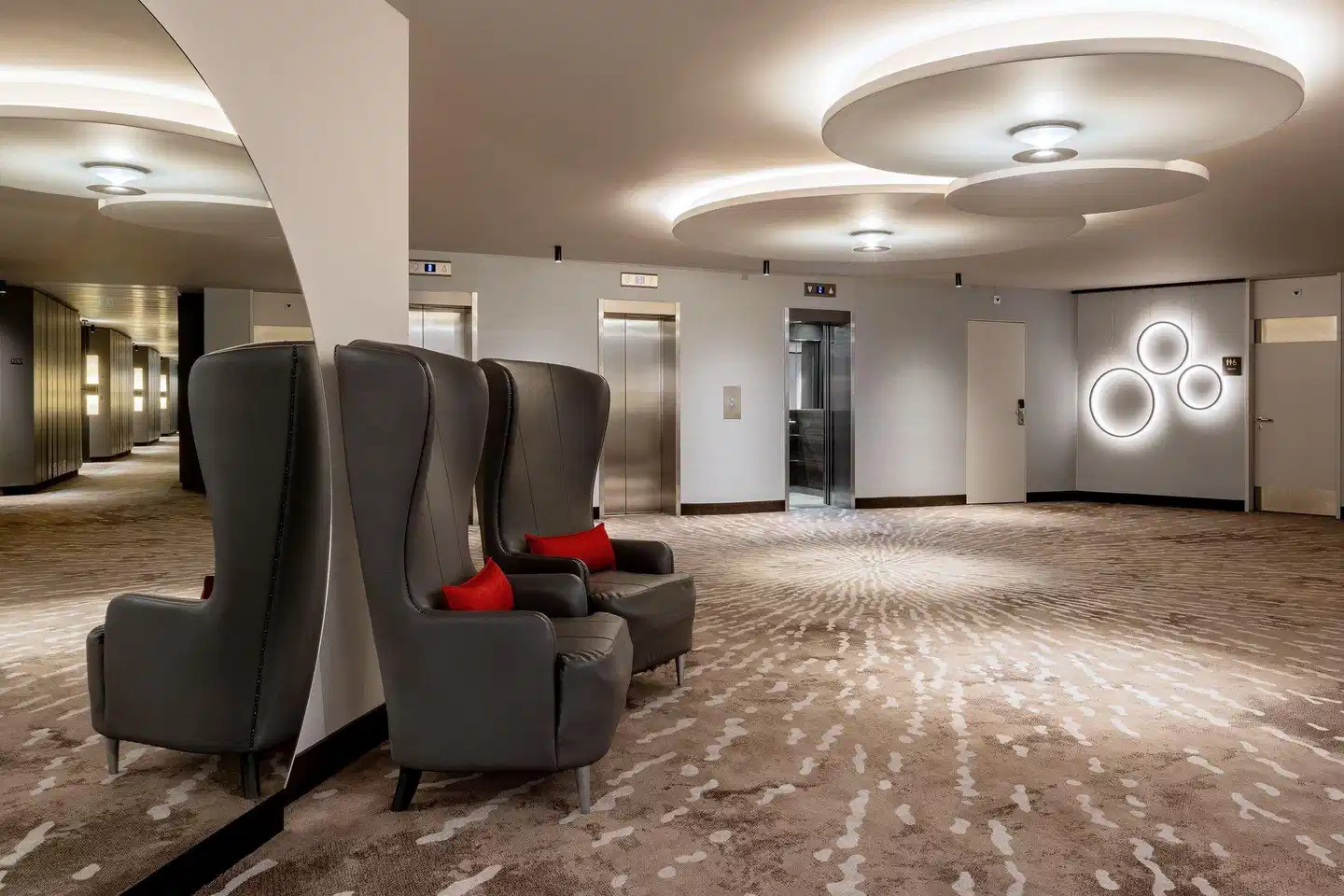 Basel Marriott Hotel Lobby