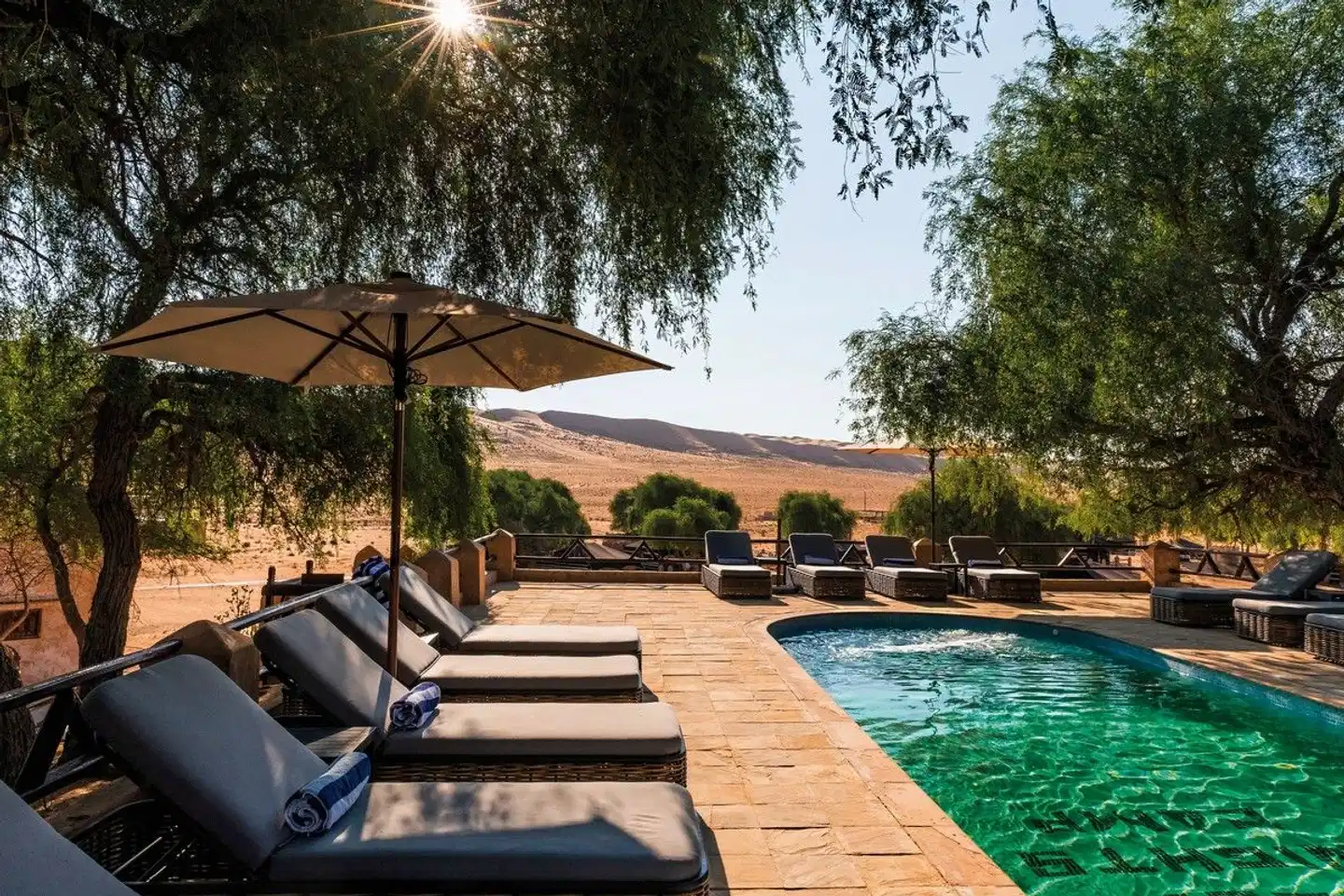 1000 Nights Sharqiya Sands Camp Pool