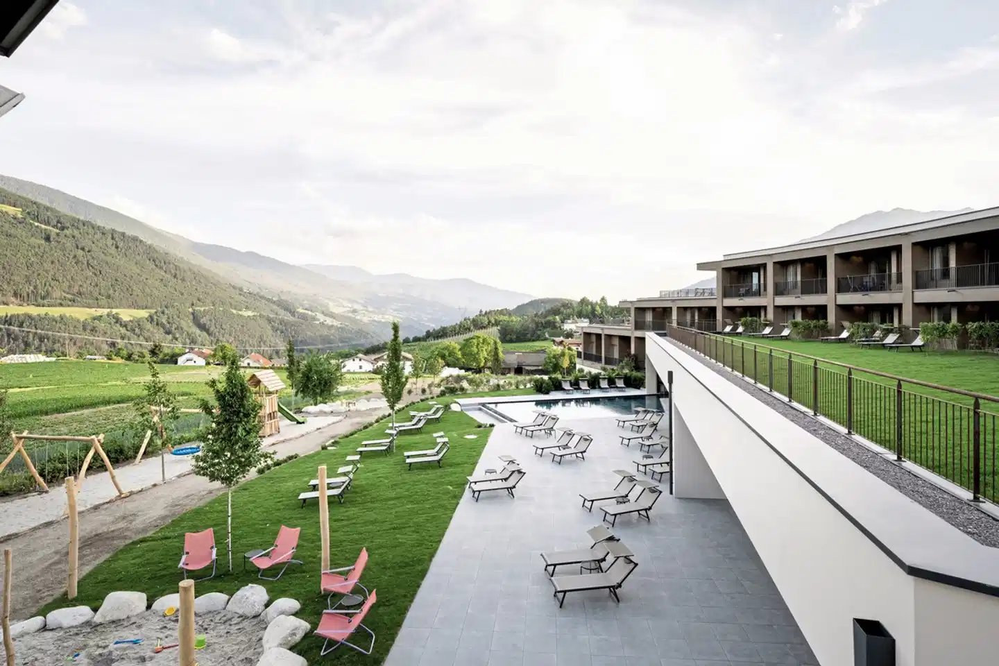 Das Mühlwald Quality Time Family Resort Landschaft