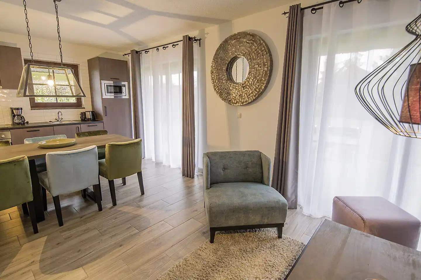 Van der Valk Resort Linstow - Ferienhäuser Wohnbeispiel