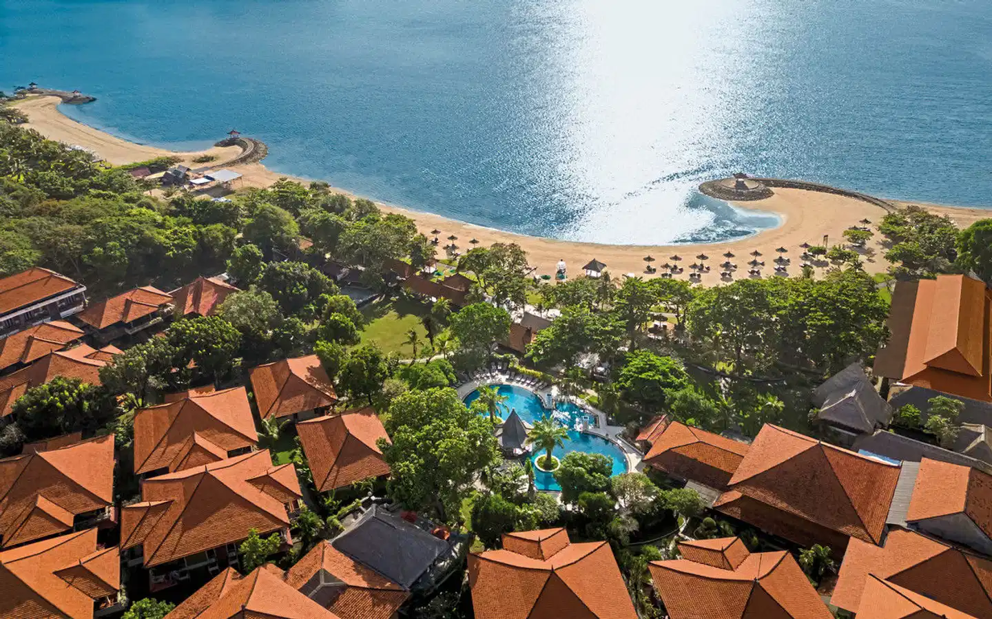 Bali Tropic Resort & Spa Terrasse