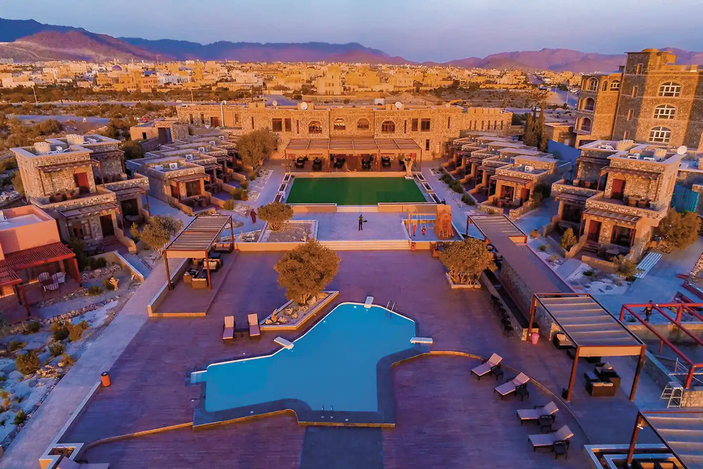 Sahab Resort & Spa Terrasse