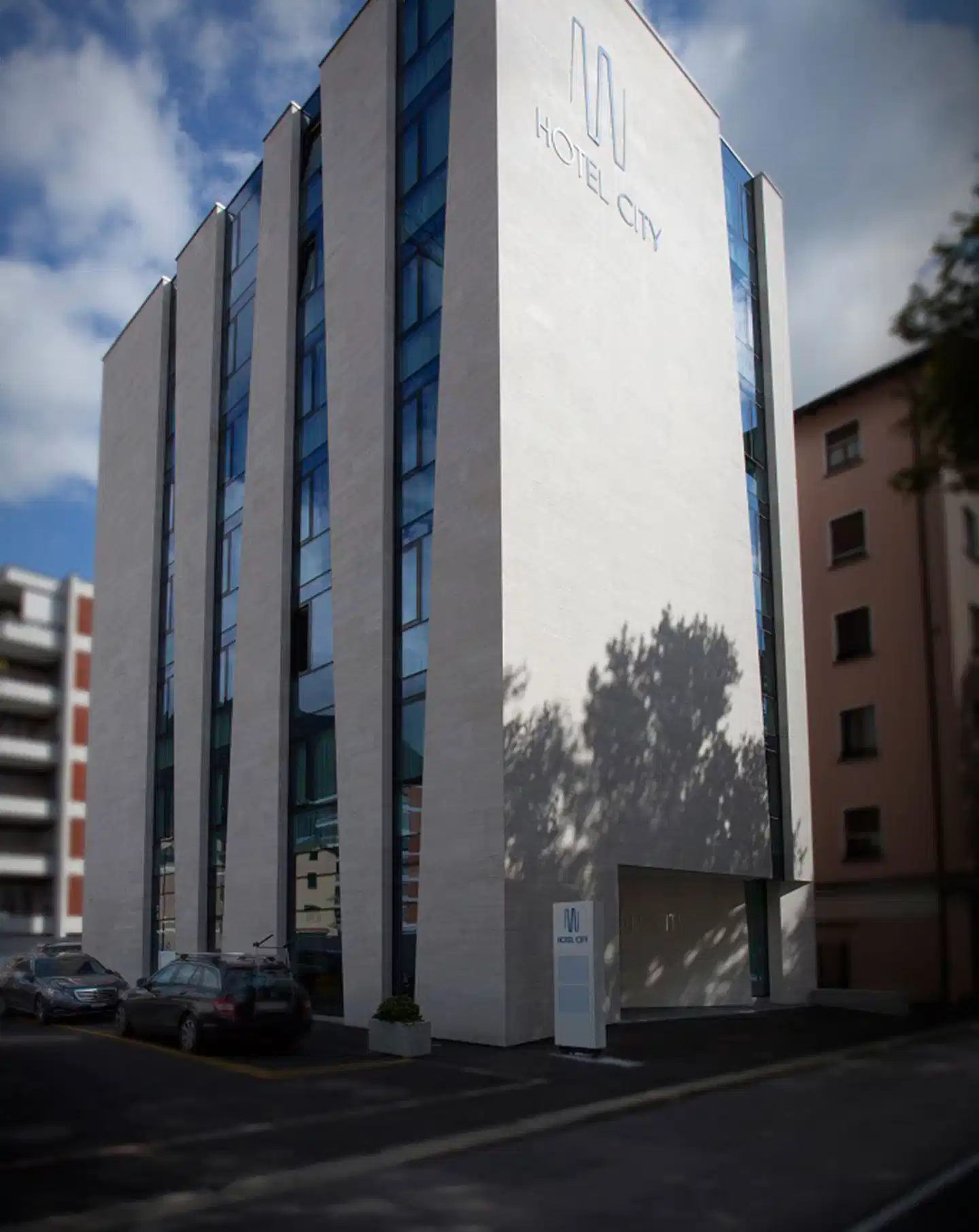 Hotel City Lugano Aussenansicht