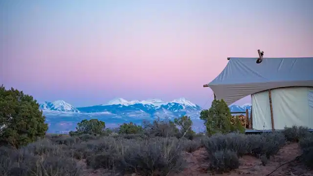 Moab Under Canvas Landschaft