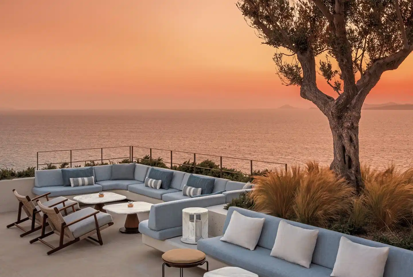 One&Only Kéa Island Terrasse