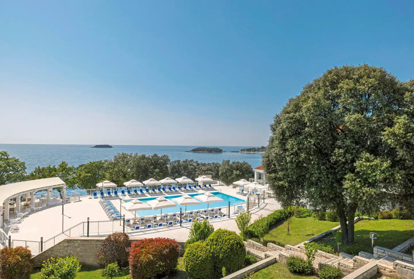 All Inklusive Resort Funtana Aussenansicht