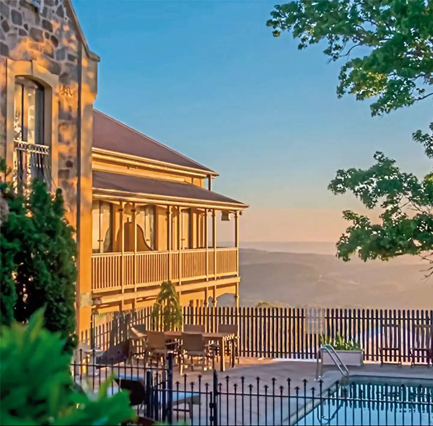 Mount Lofty House Terrasse