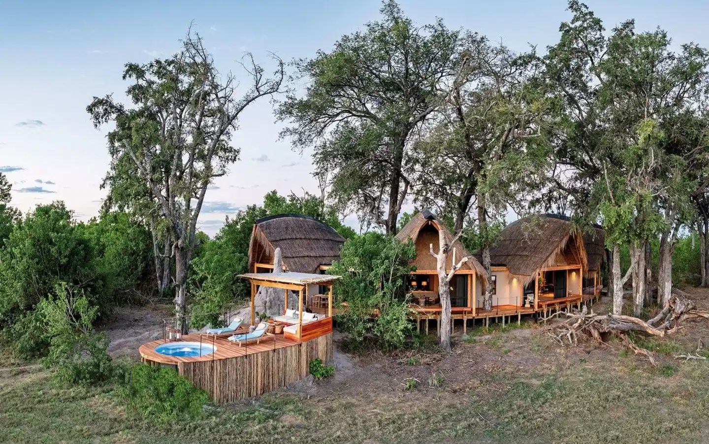 Natural Selection Tawana Camp Terrasse