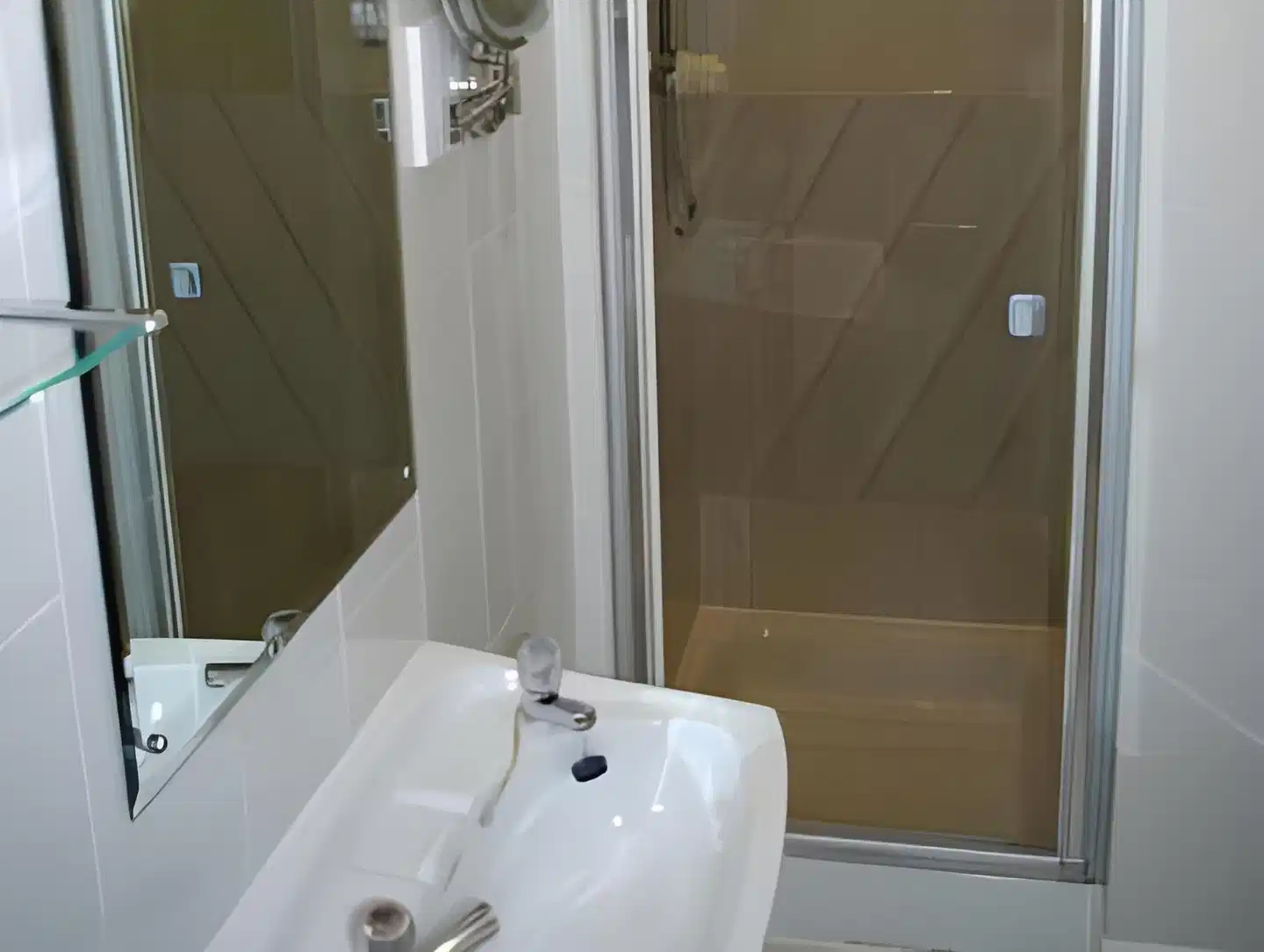 The Pheasant Inn Badezimmer