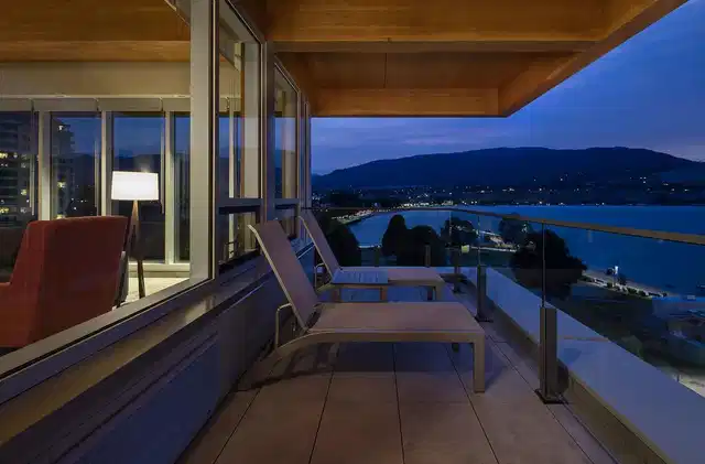 Penticton Lakeside Resort Terrasse