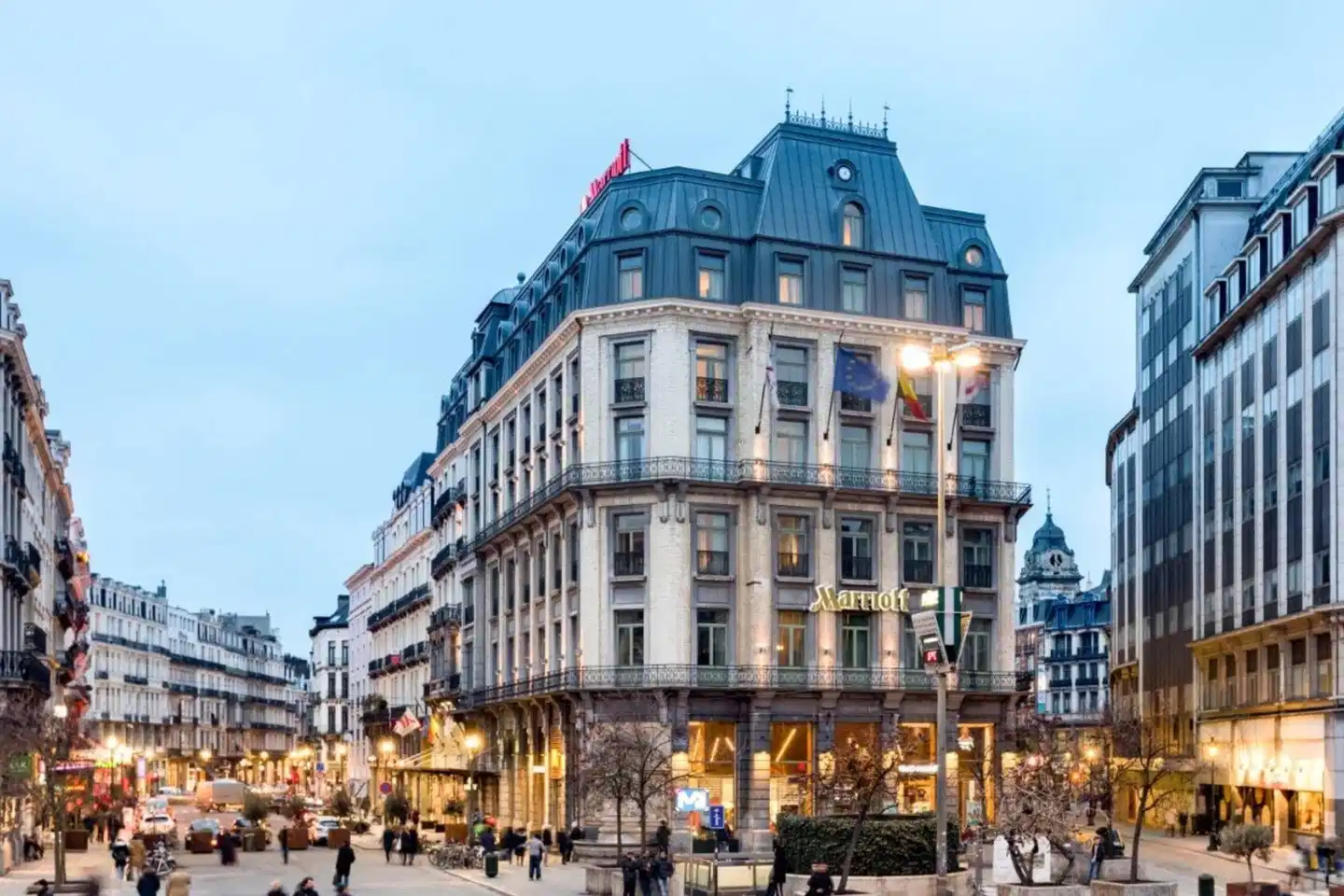 Brussels Marriott Hotel Grand Place Aussenansicht