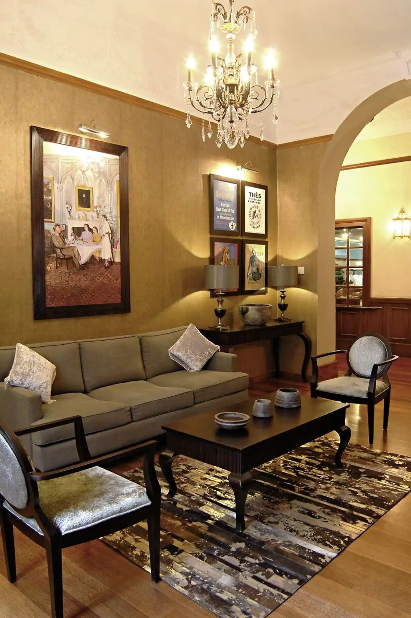 The Grand Hotel Lobby