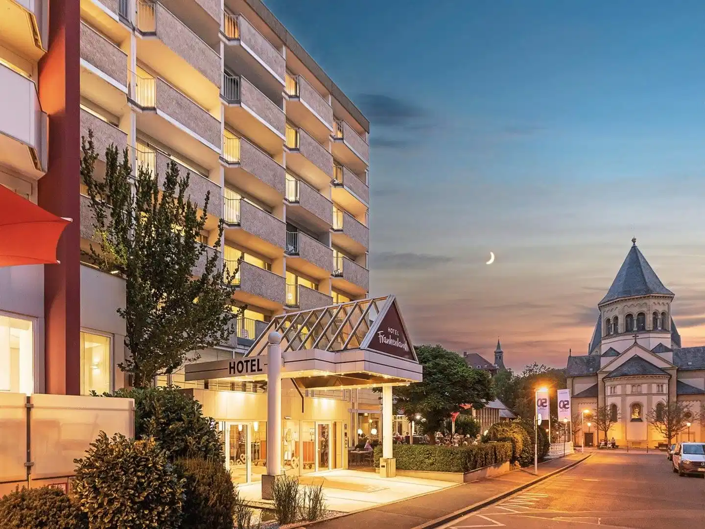 Hotel Frankenland Aussenansicht