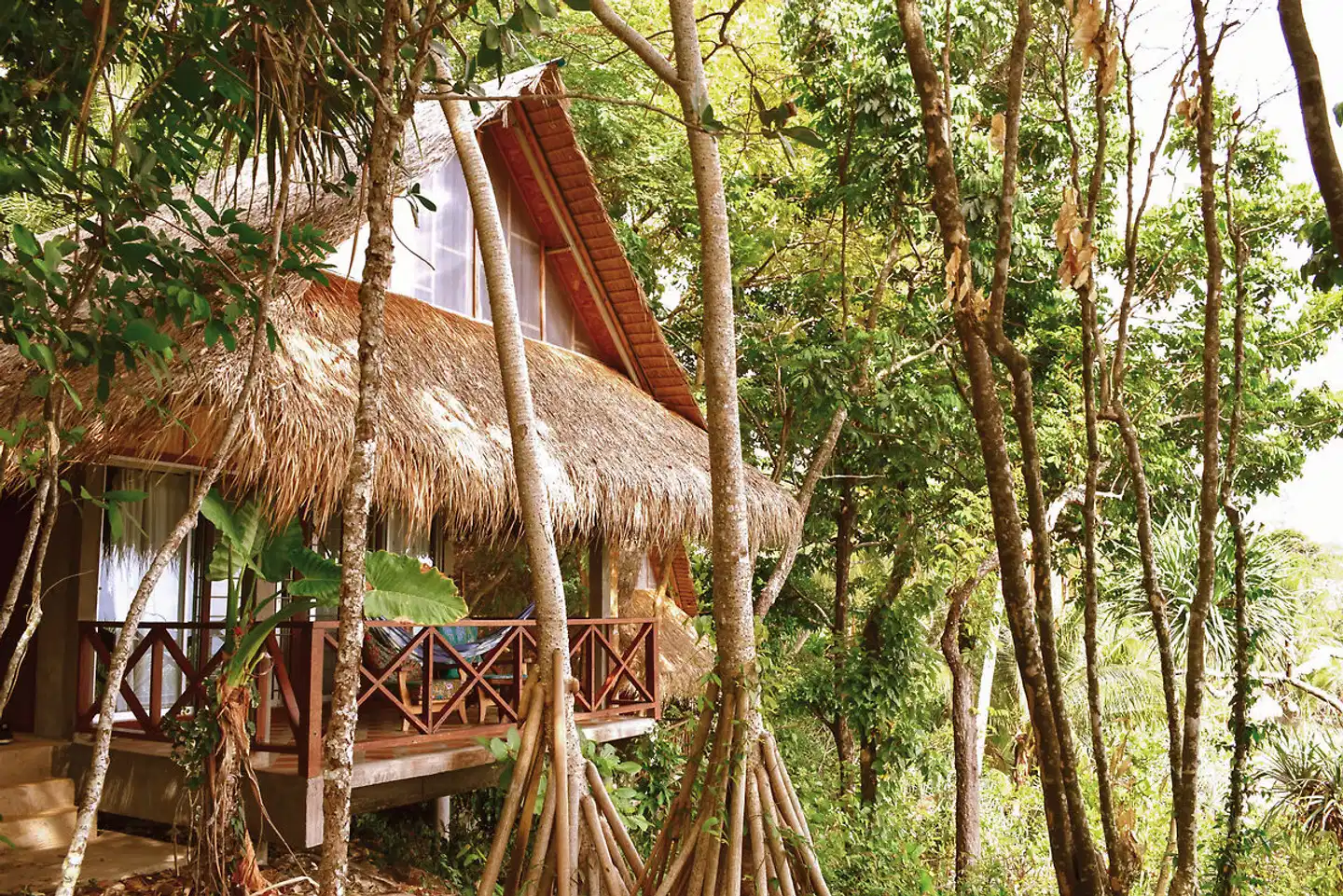 Narima Bungalow Resort Garten