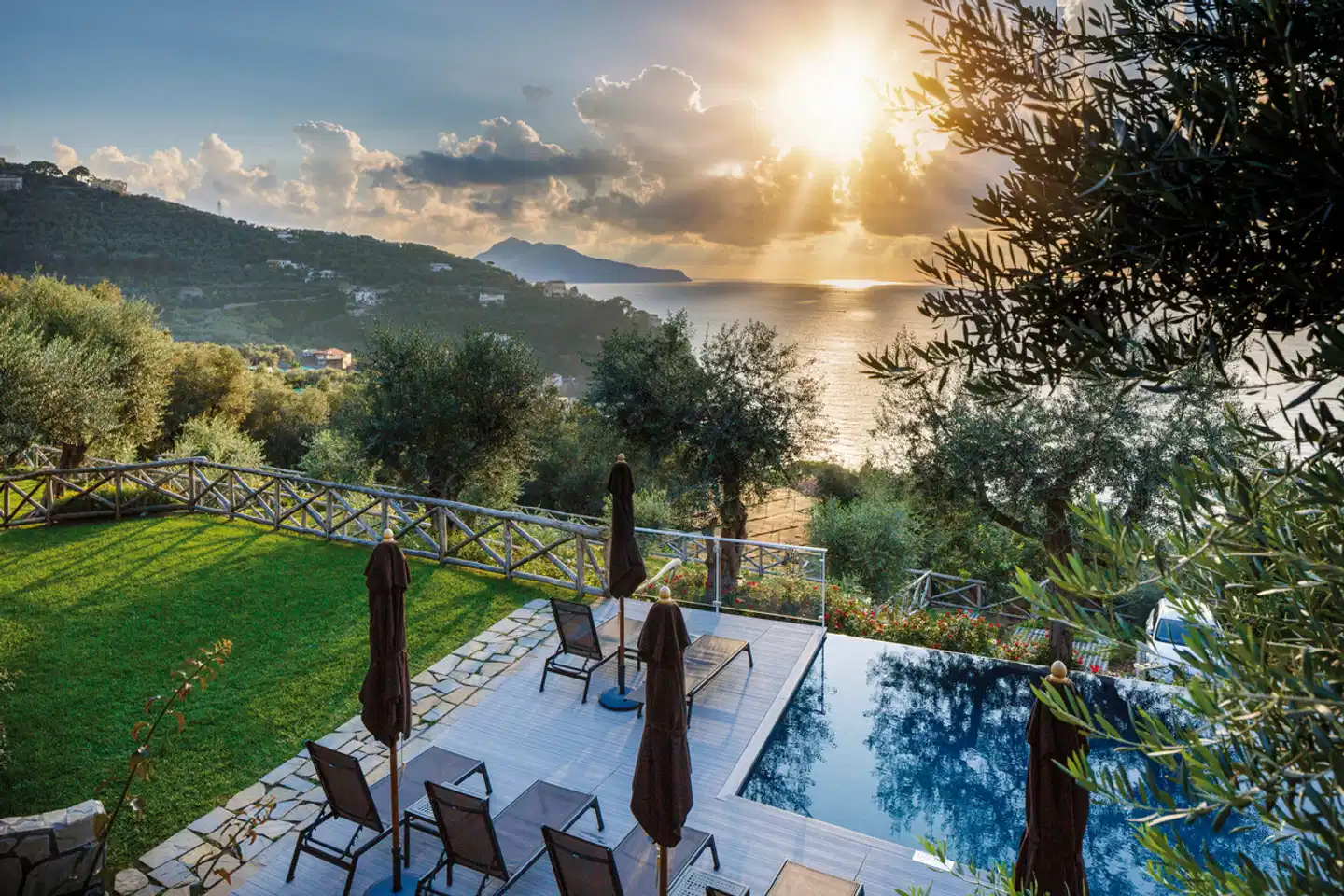 Villa Fiorella Art Hotel Terrasse