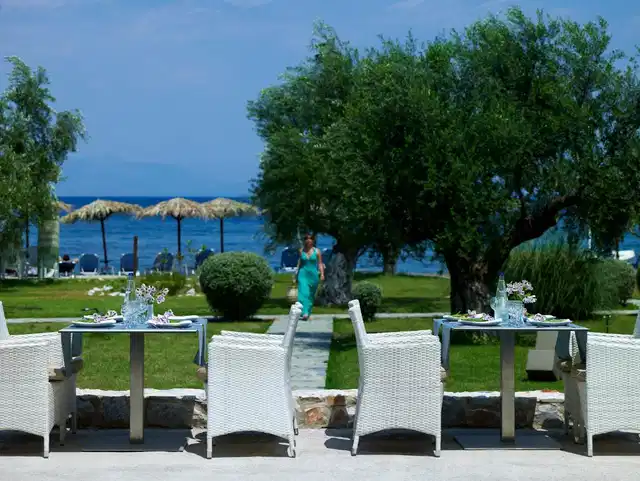 Belle Helene Hotel Terrasse