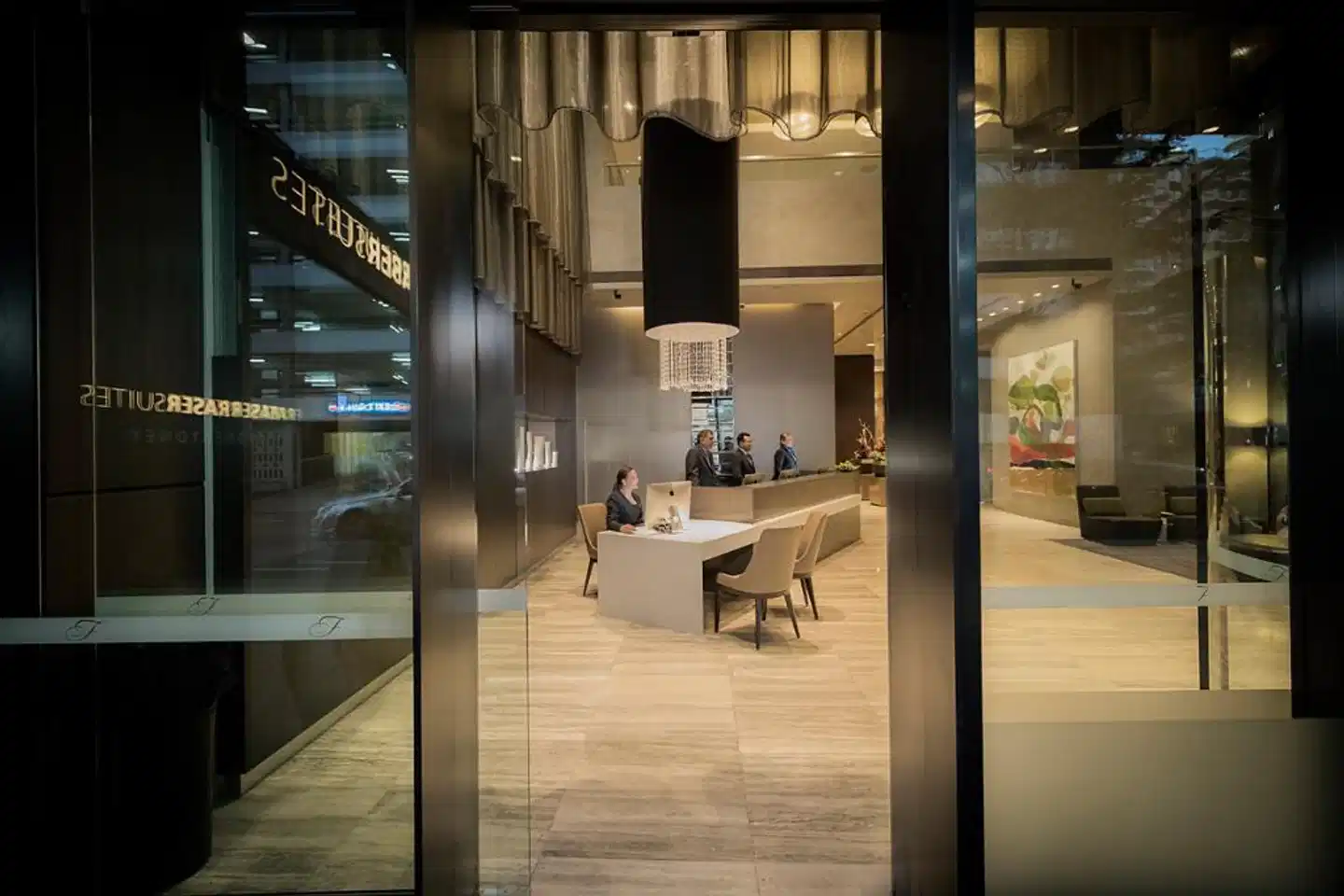 Fraser Suites Sydney Terrasse