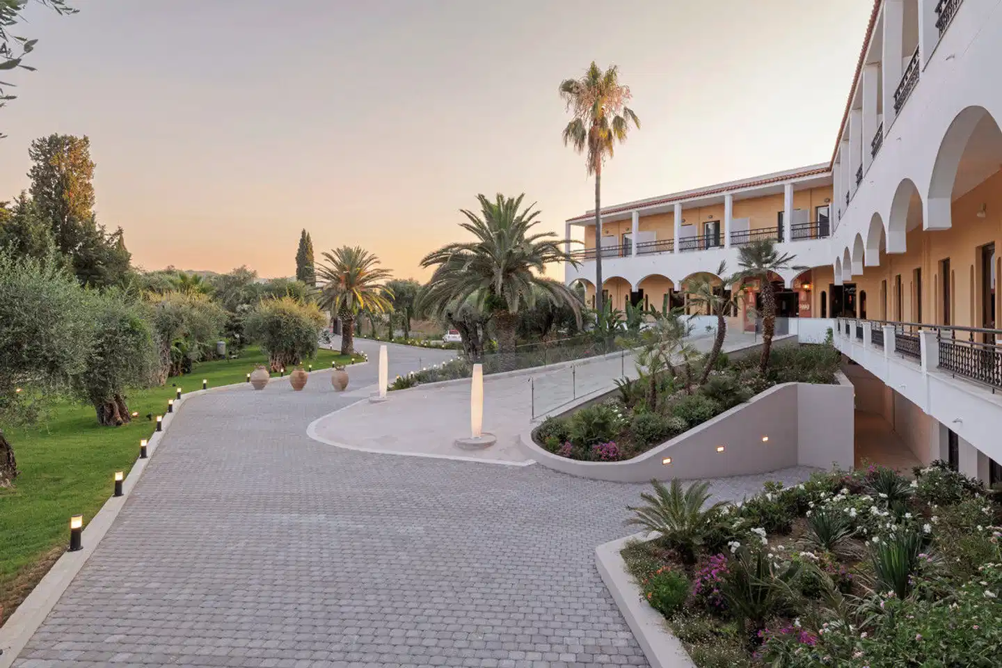 Paradise Hotel Corfu Terrasse