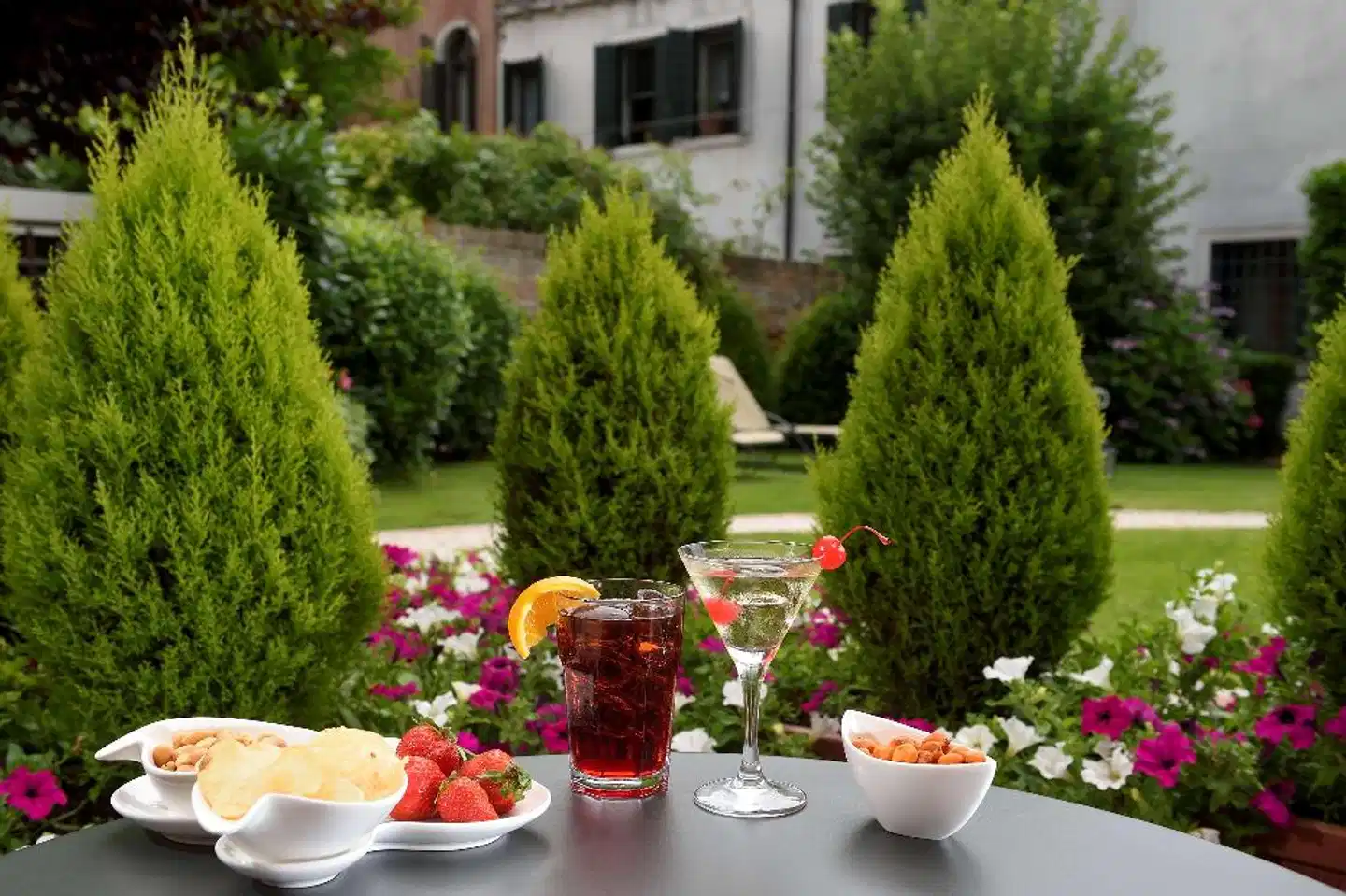 Hotel Olimpia Venice, BW Signature Collection Terrasse