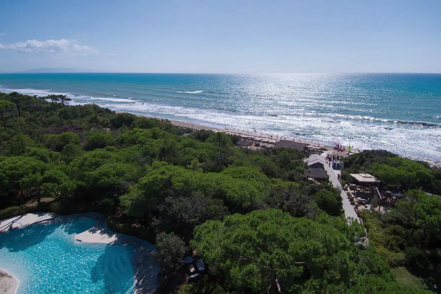 Resort Roccamare Landschaft