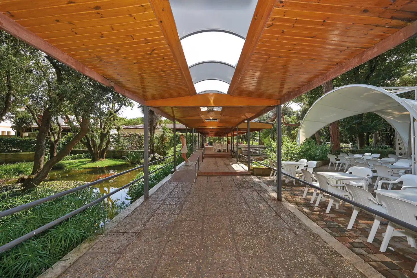 Baia Domizia Camping Village Terrasse