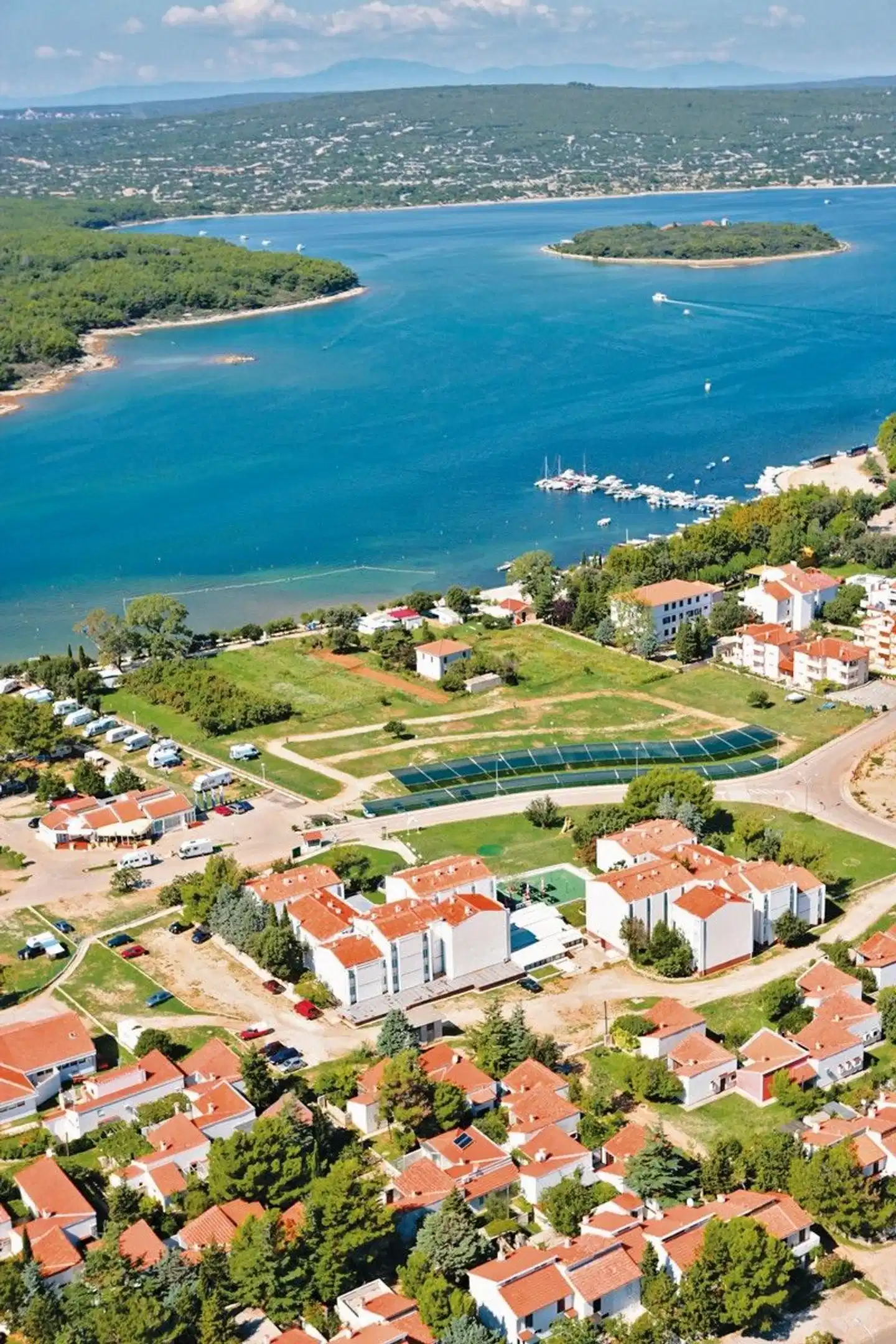 Omorika Hotel Punat Landschaft