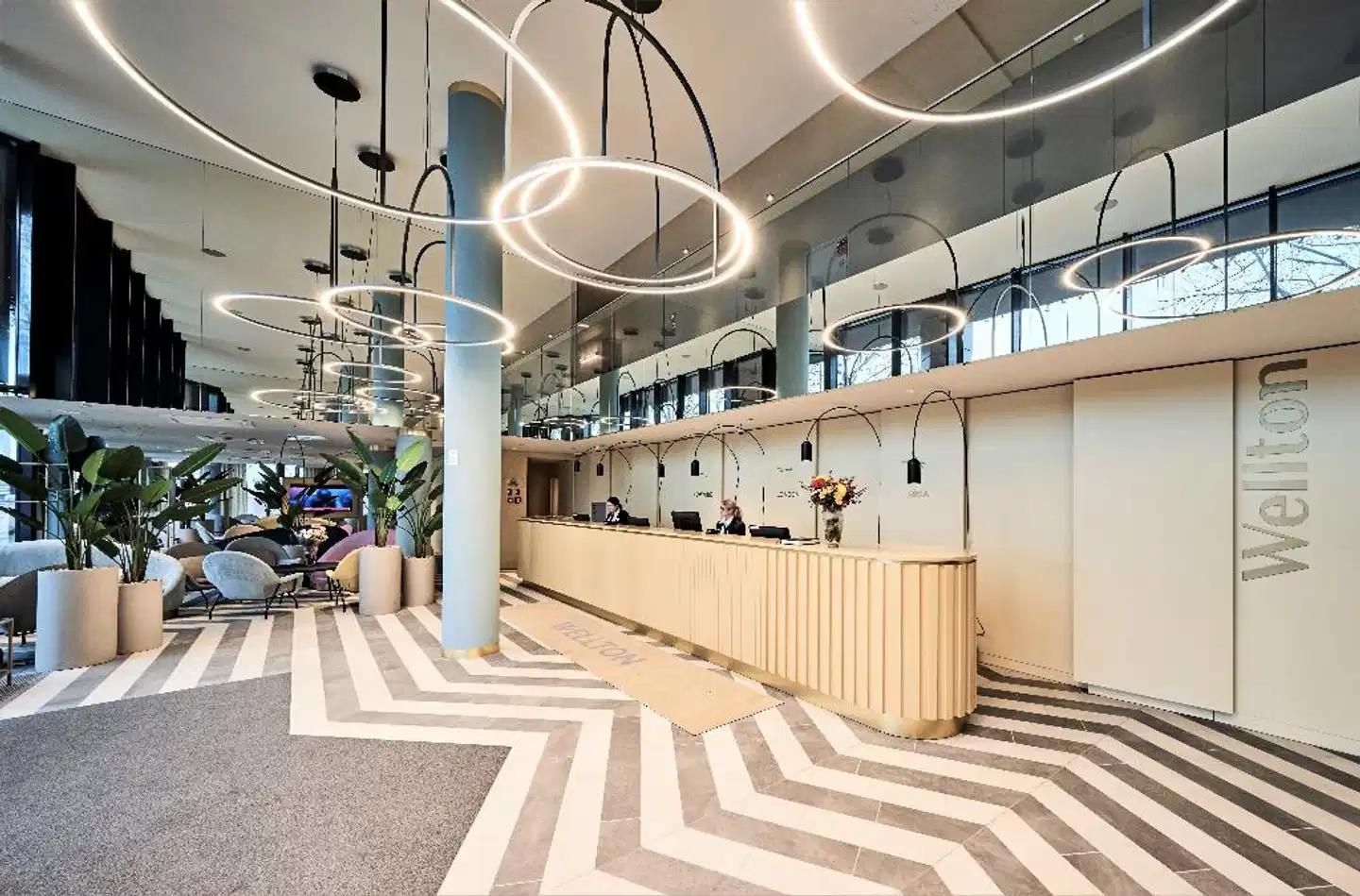 Wellton Riverside SPA Hotel Lobby