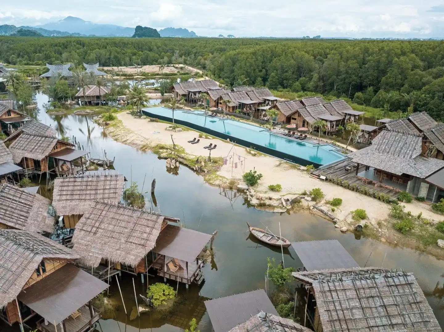 Venice Krabi Villa Resort Terrasse