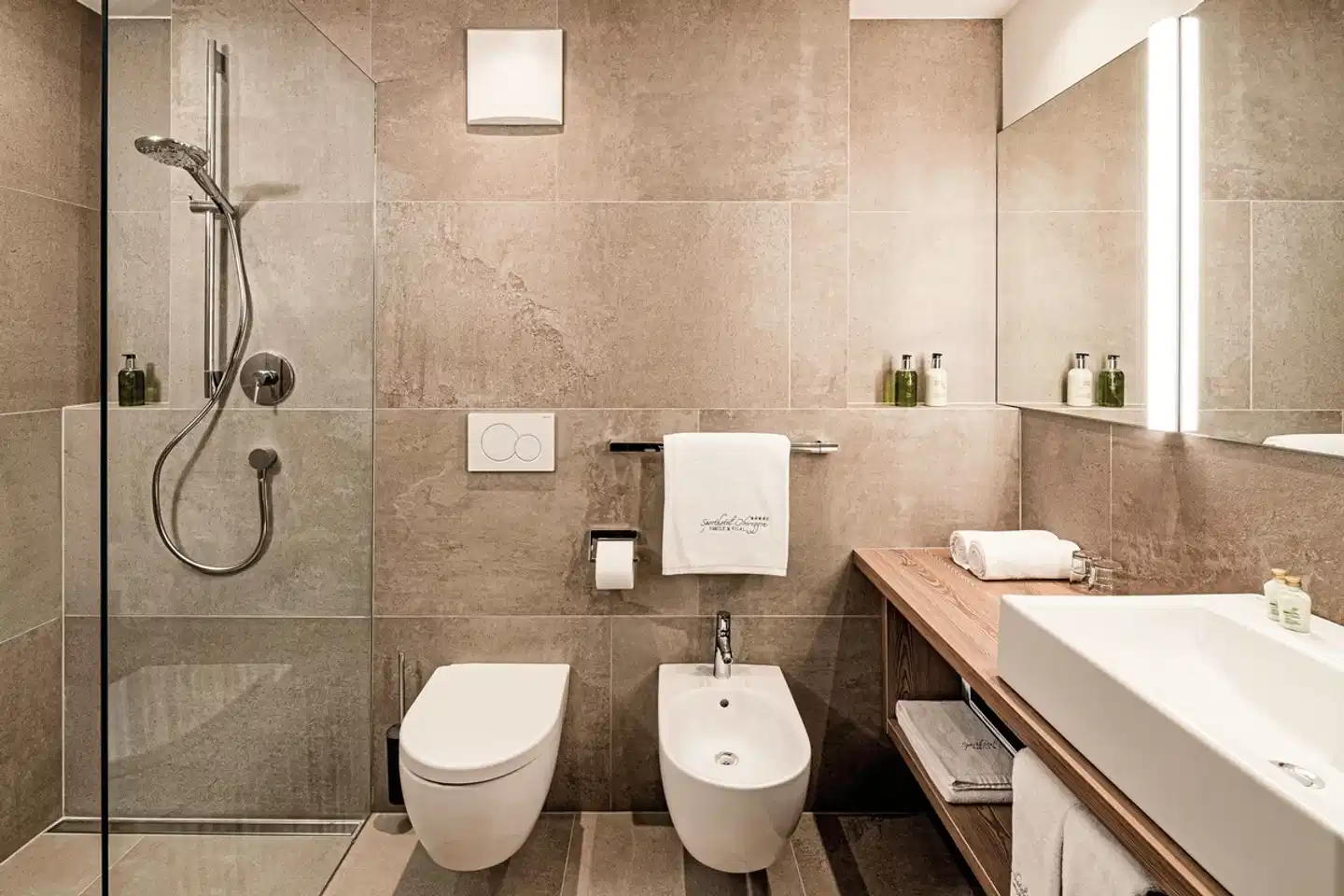 Sporthotel Obereggen Badezimmer