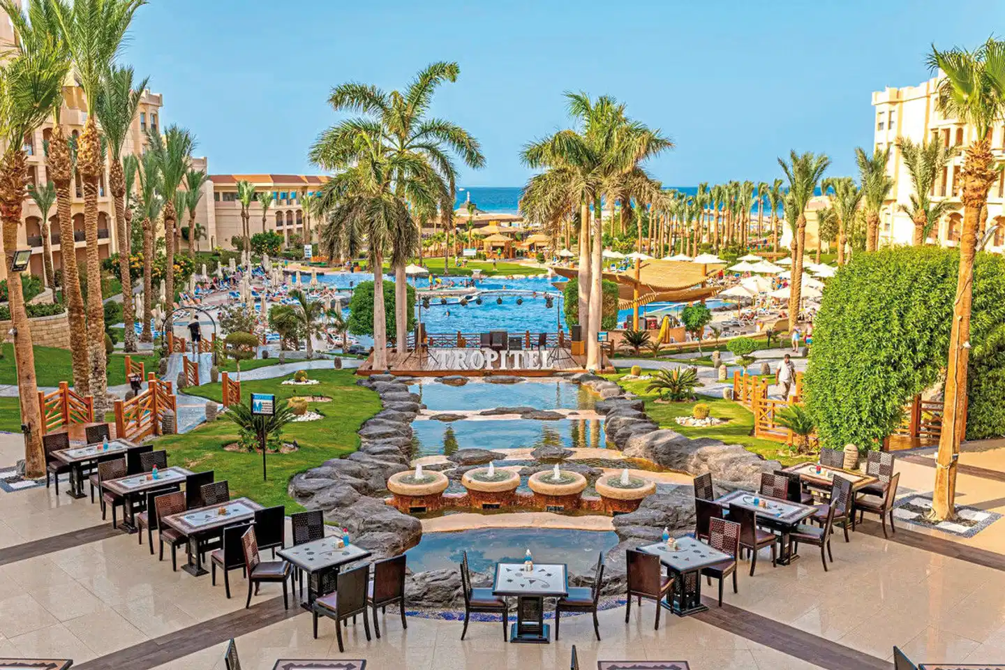 Tropitel Sahl Hasheesh Terrasse