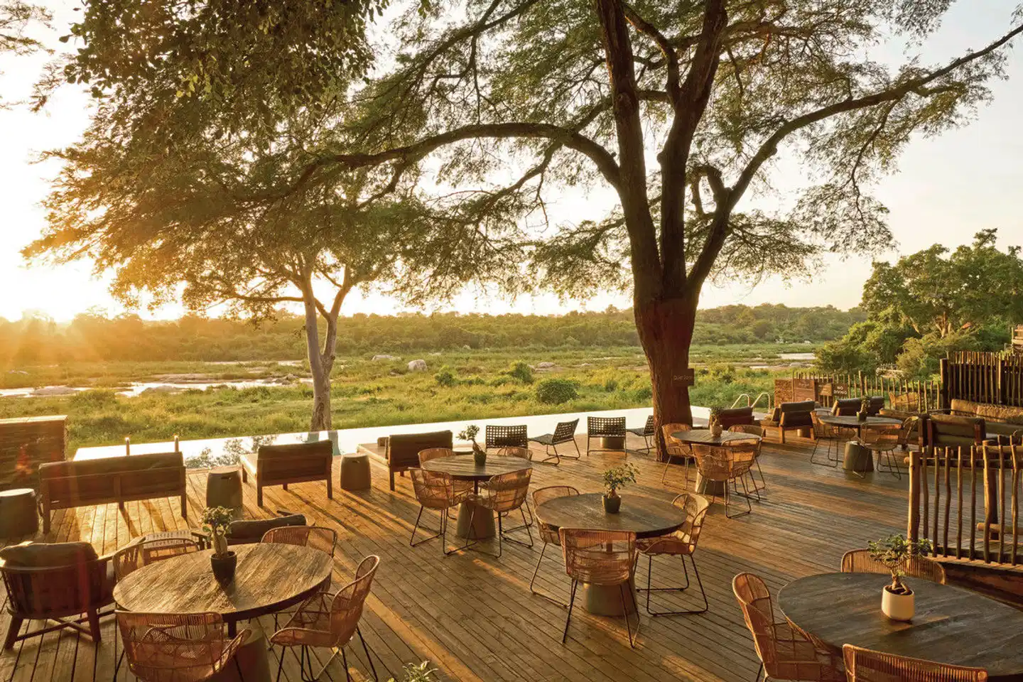 Kruger Gate Hotel Terrasse