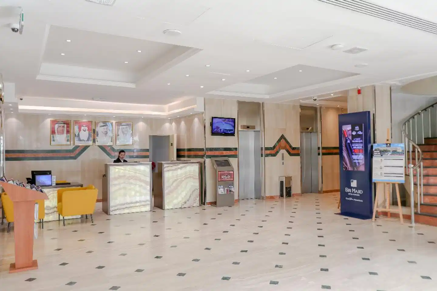 BM Beach Hotel Lobby