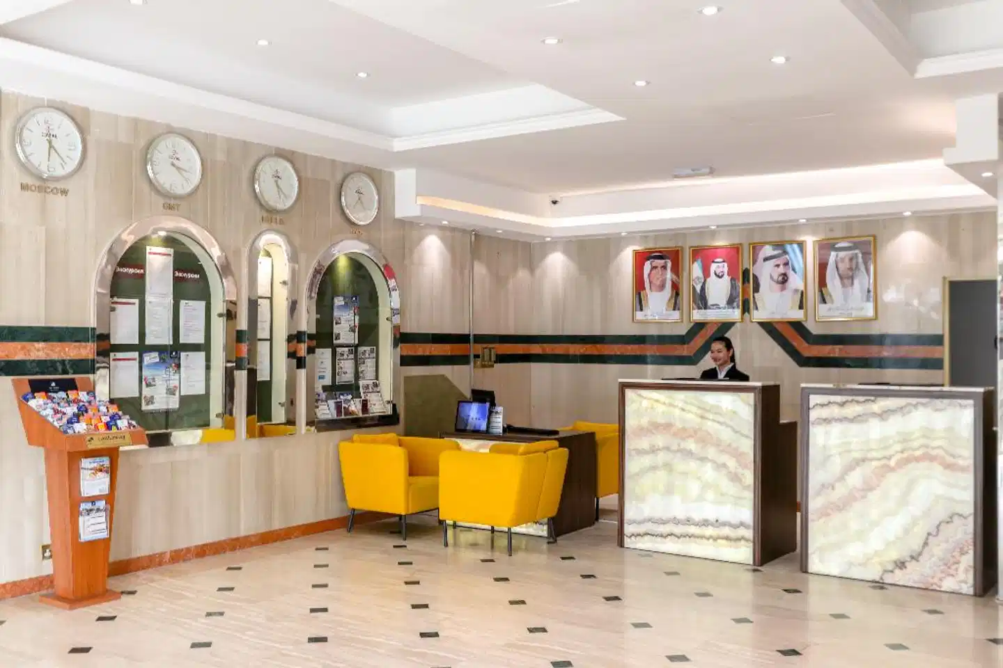 BM Beach Hotel Lobby