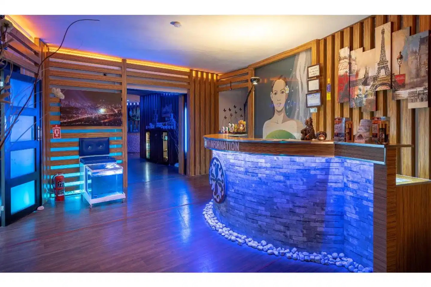 Blue Star Hotel Lobby