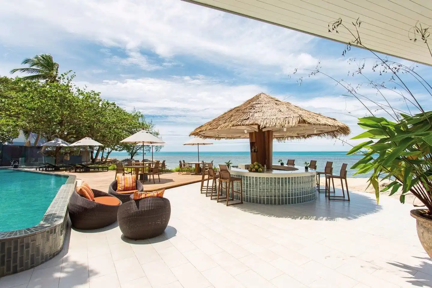 Rocky's Boutique Resort Terrasse