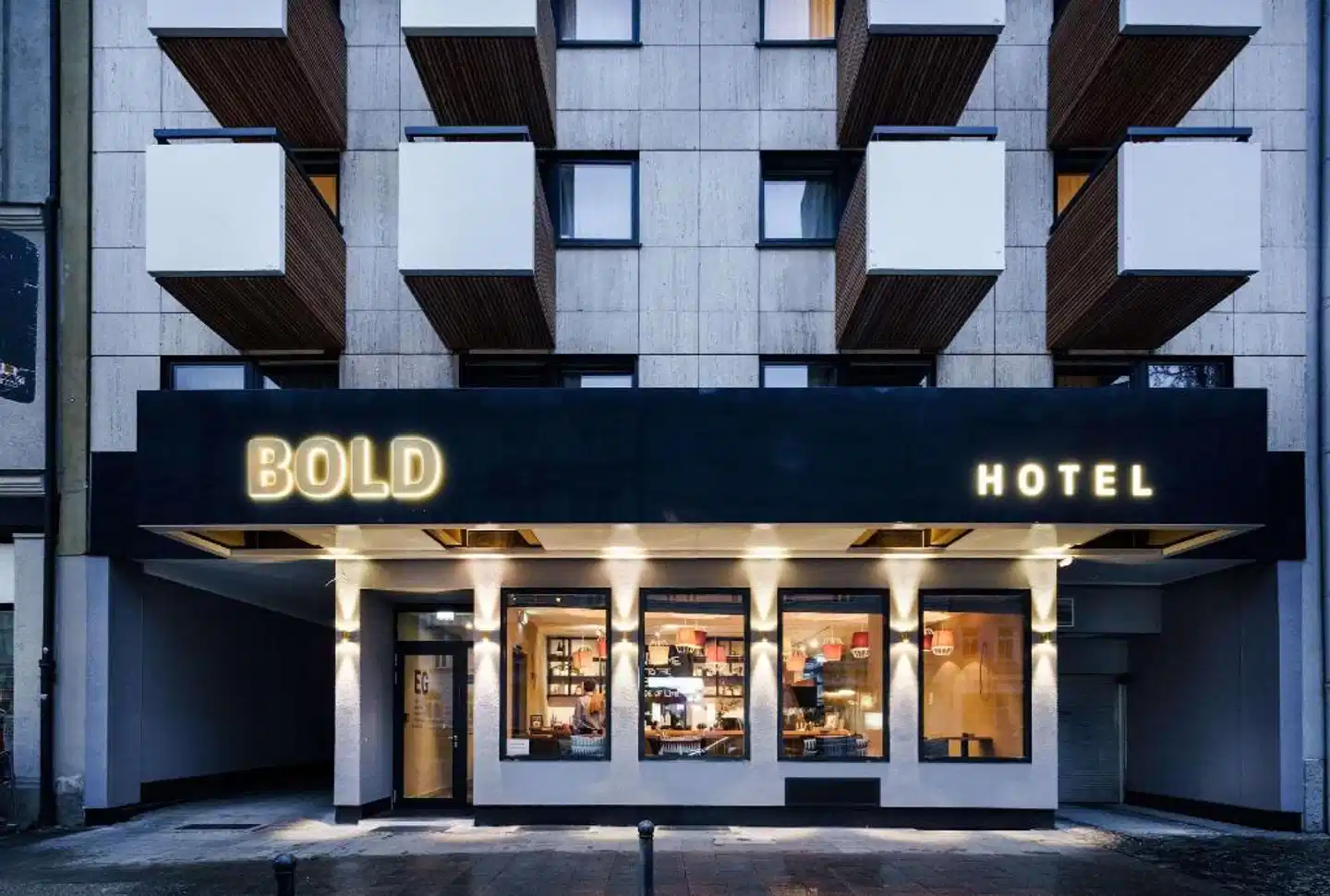 BOLD Hotel München Zentrum Aussenansicht