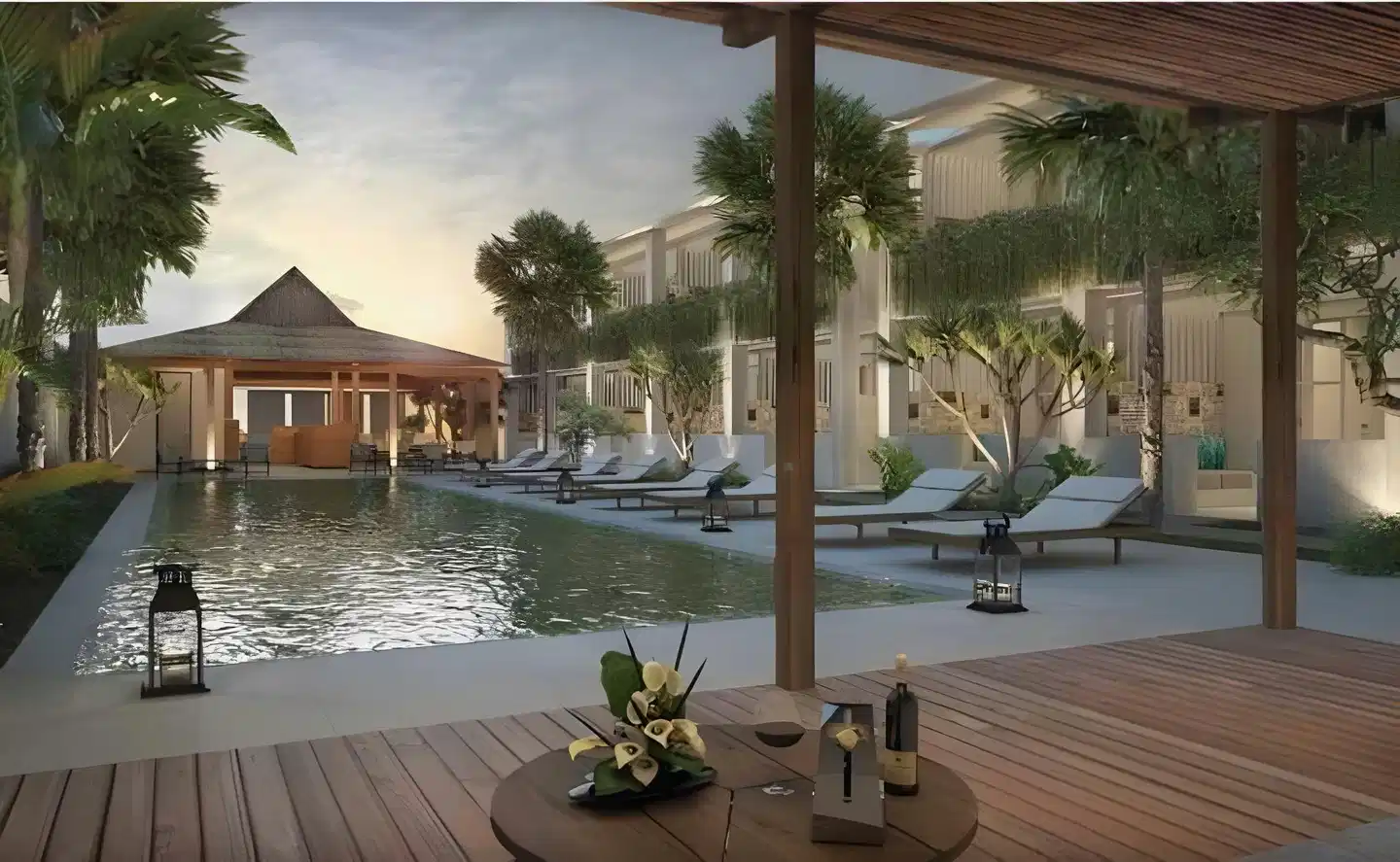 The Open House Terrasse