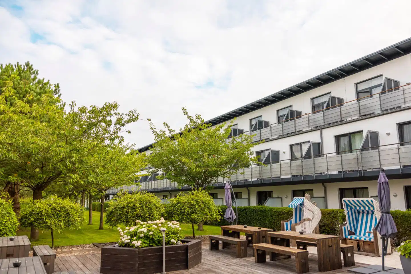 Hotel IV Jahreszeiten Zingst Aussenansicht