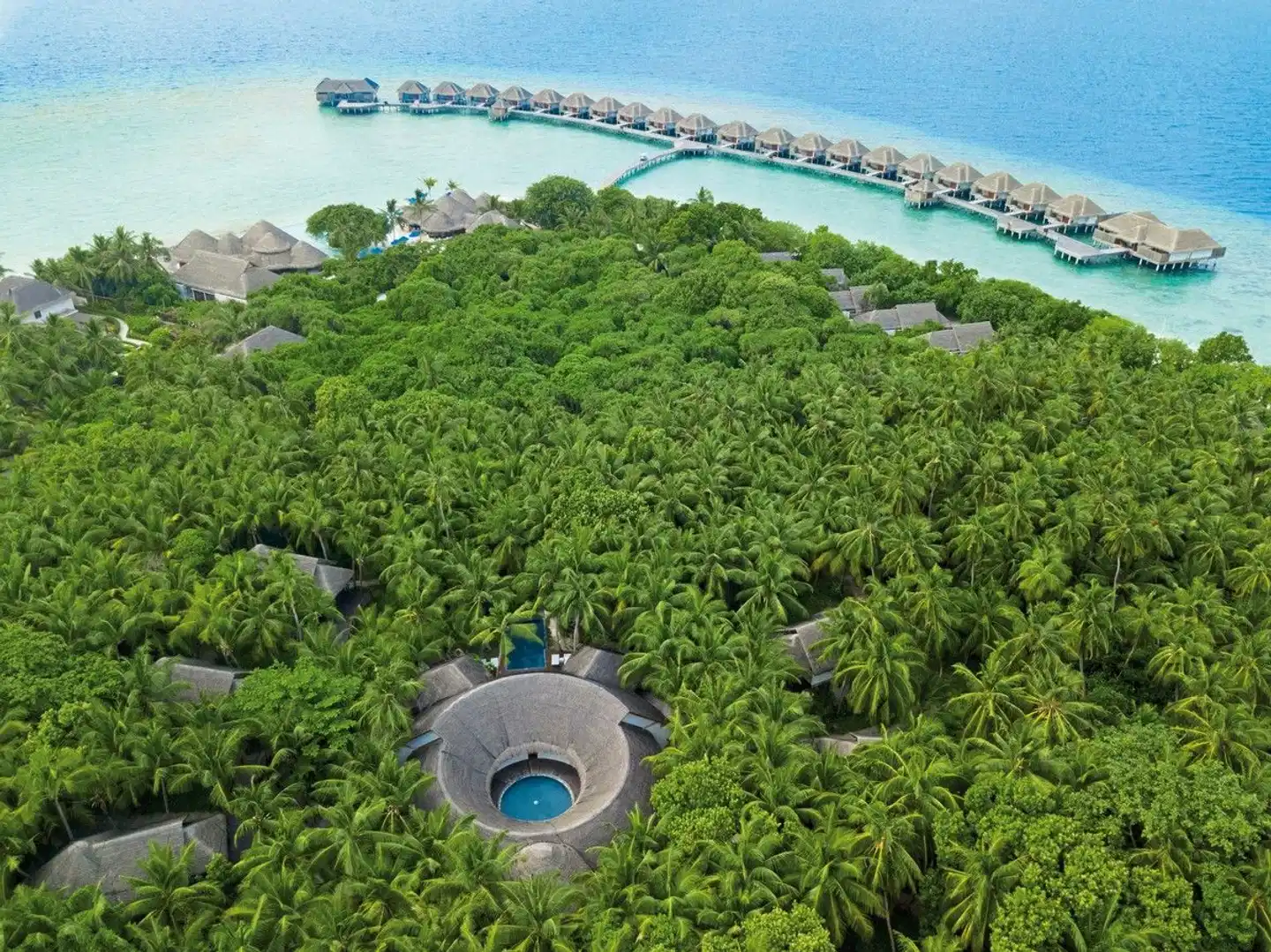 Dusit Thani Maldives Landschaft