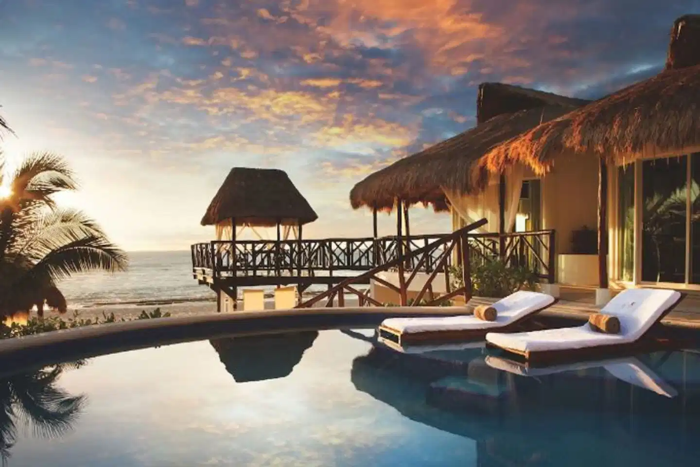 El Dorado Casitas Royale - Adults only Terrasse