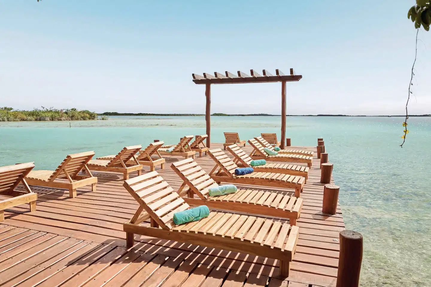 Cristalino Lagoon Front Hotel Restaurant & Spa Terrasse