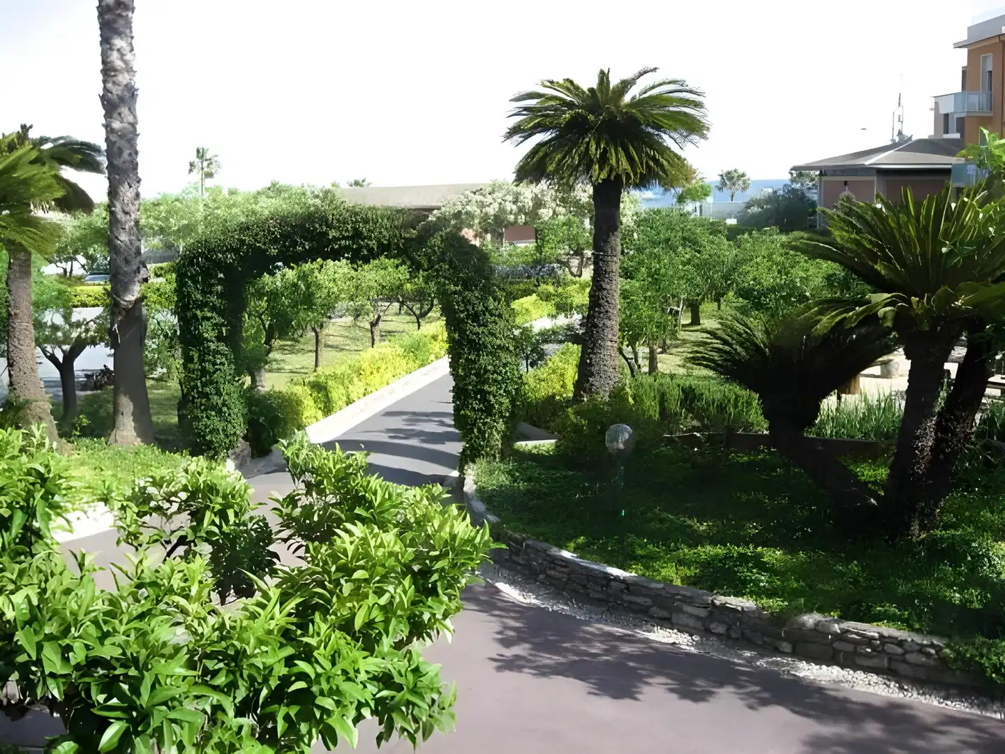 Villa San Giuseppe Garten