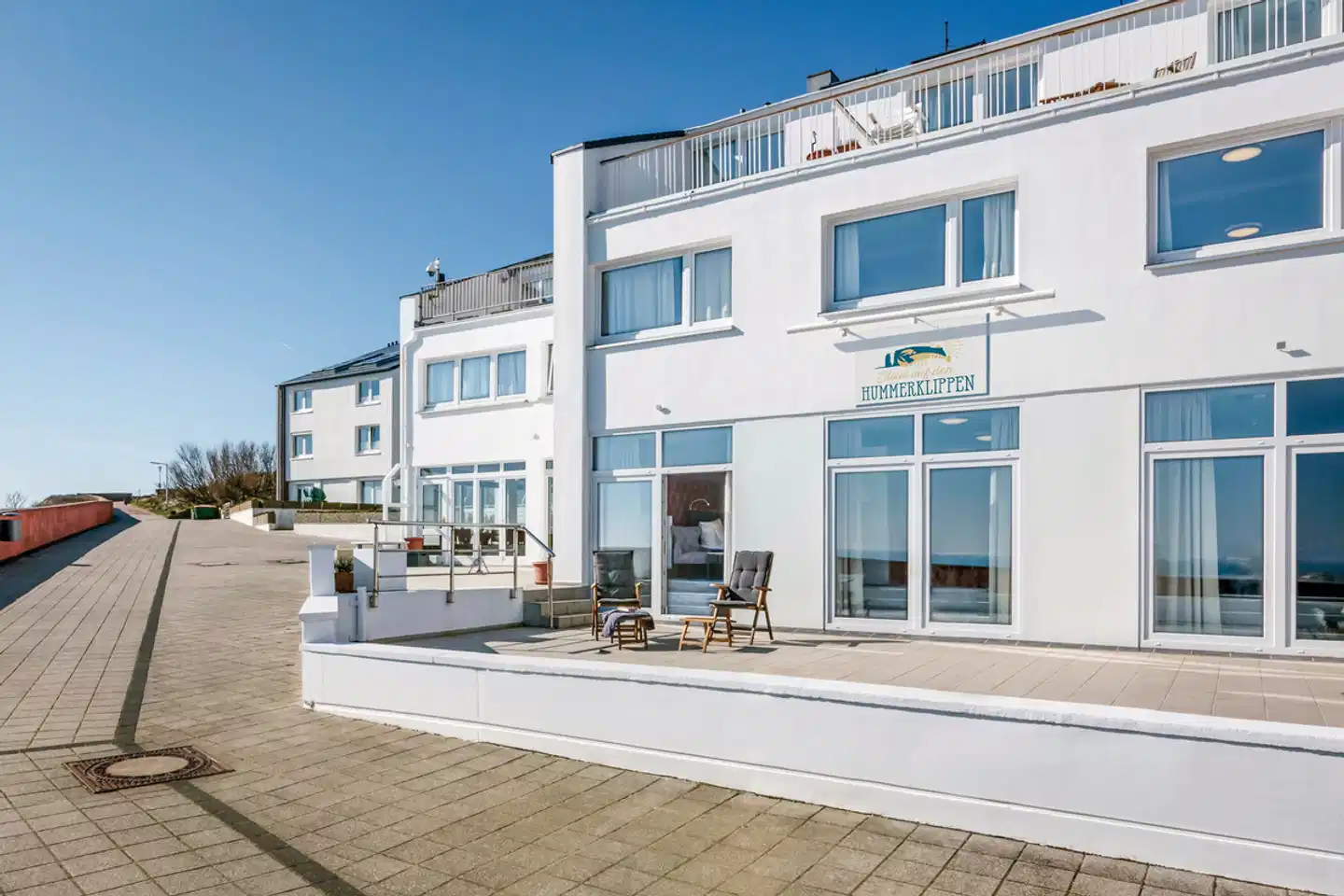 Hotel auf den Hummerklippen Aussenansicht