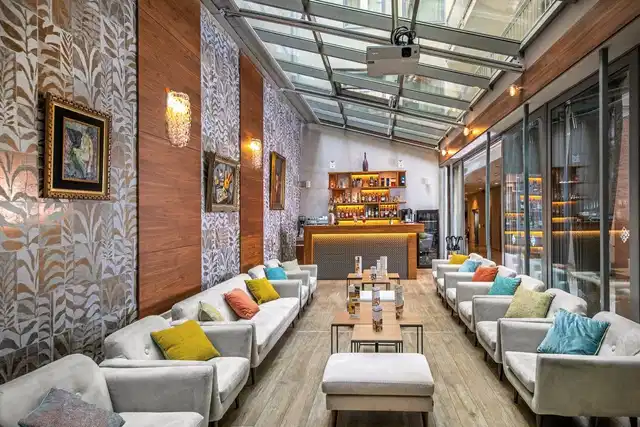 Charm Hotel Budapest Terrasse