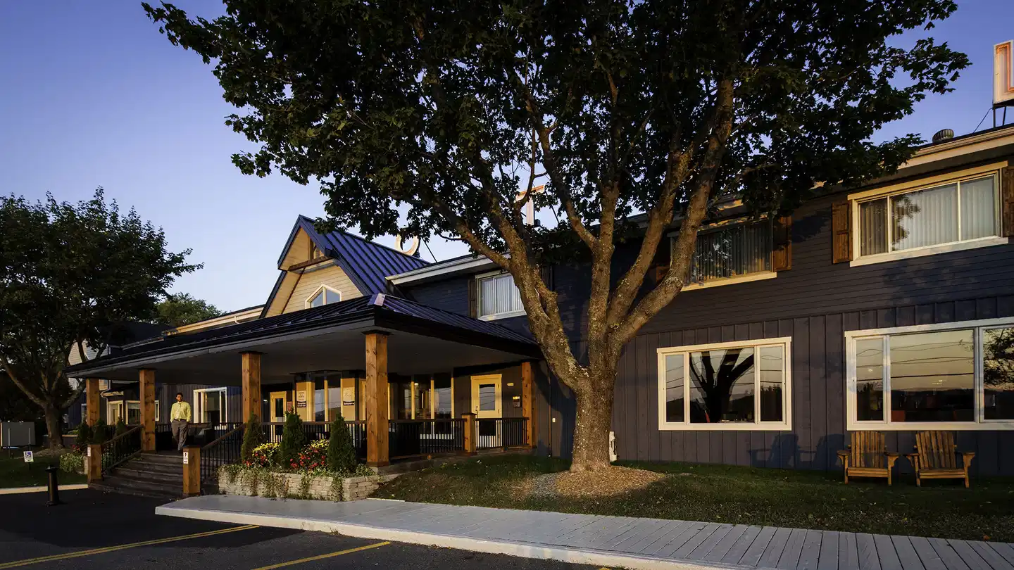 Auberge de la Pointe Aussenansicht