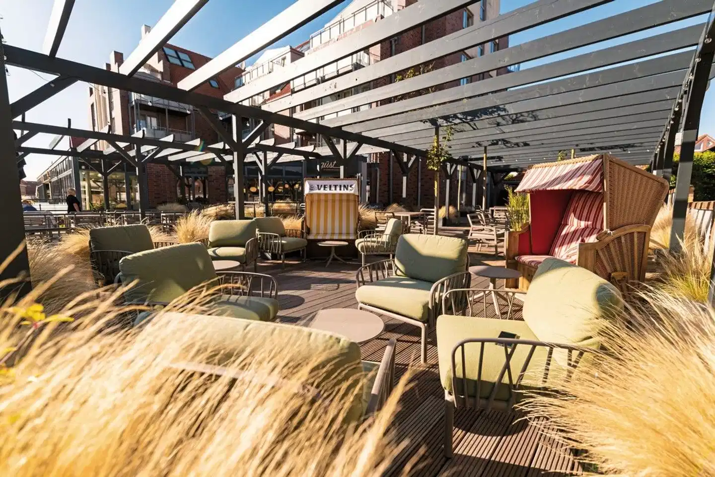 Hotel Atlantic Juist Terrasse