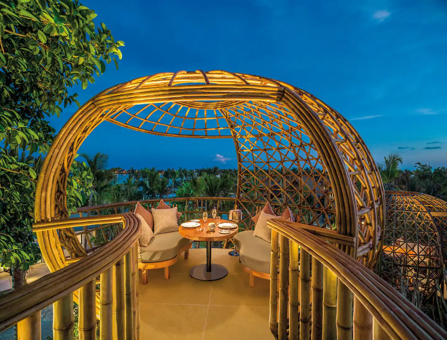 Waldorf Astoria Maldives ITHAAFUSHI Terrasse